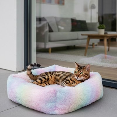 Coussin pour Chat | Prisma - Doux Chat