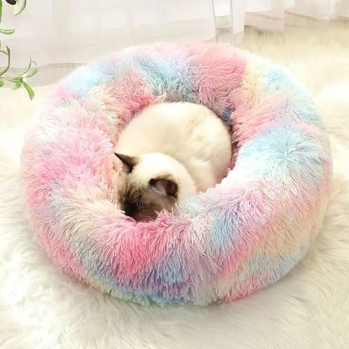 Lit pour Chat - CatLitTunnel™ - Multicolore - Doux Chat