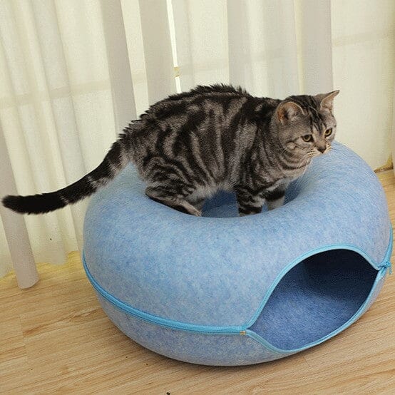 Lit pour Chat - ChatCondo™ - Bleu - Doux Chat