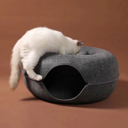 Lit pour Chat - ChatCondo™ - Gris Foncé - Doux Chat