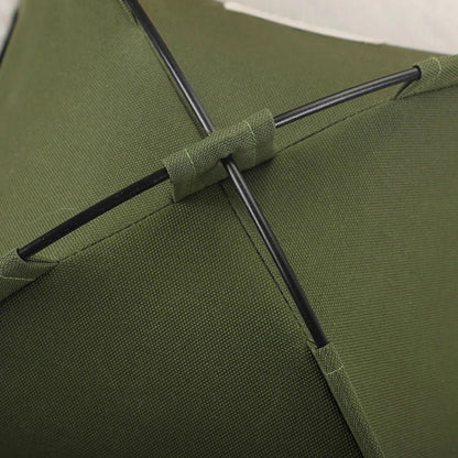 Tente Chat - CatTentBed™ - Vert Militaire - Doux Chat