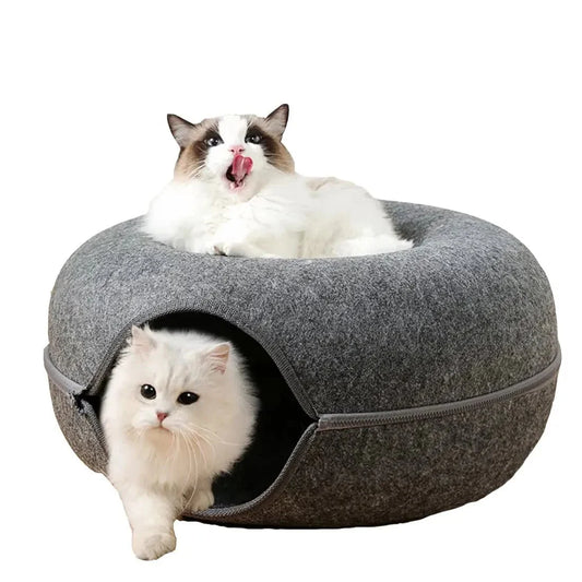 Lit pour Chat - ChatCondo™ - Gris Foncé - Doux Chat