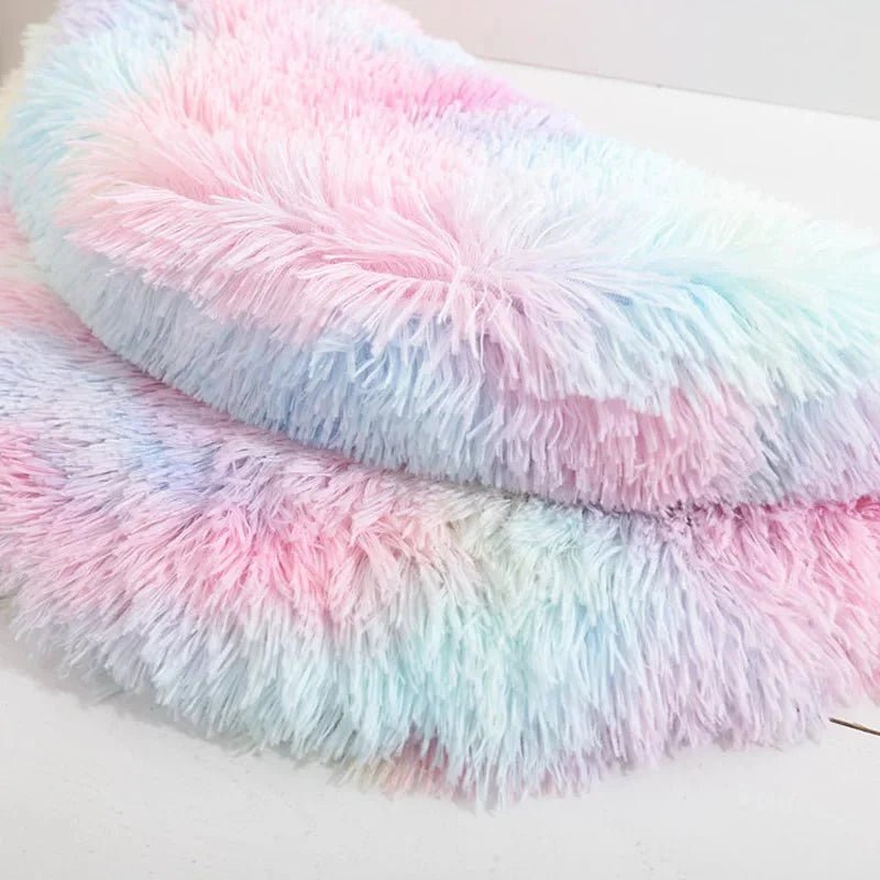 Coussin Chat - SoftPlushCatBedMat™ - Arc - en - ciel - Doux Chat