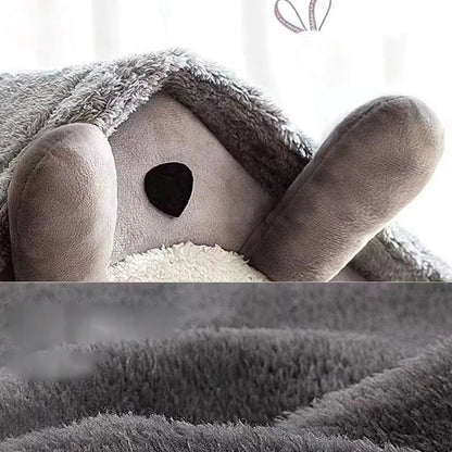 Maison Chat - PetCocon™ - Gris - Doux Chat