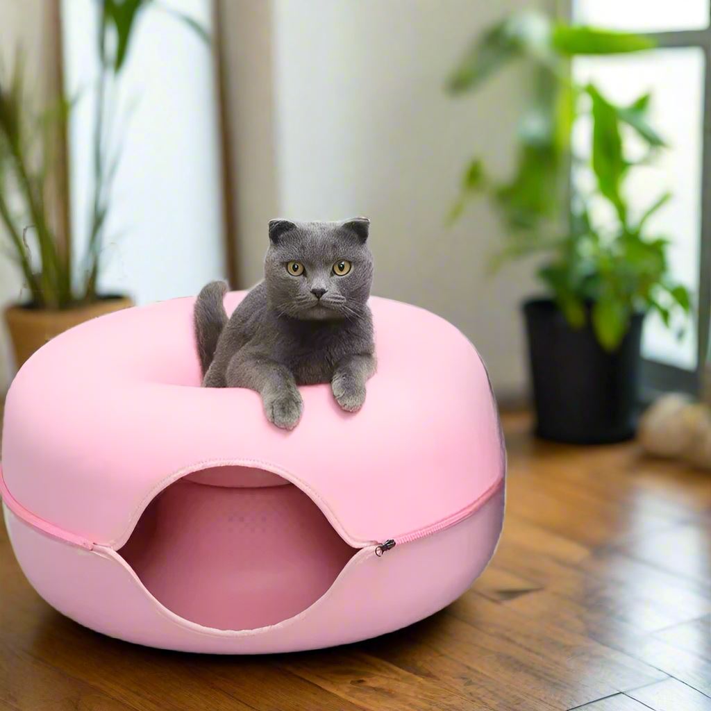 Lit pour Chat - ChatCondo™ - Rose - Doux Chat