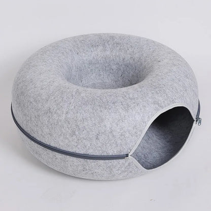 Lit pour Chat - ChatCondo™ - Gris Clair - Doux Chat