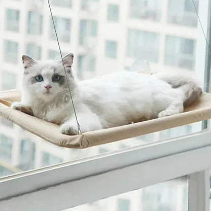 Hamac Chat - PetCatHangingBed™ - Jaune Clair - Doux Chat