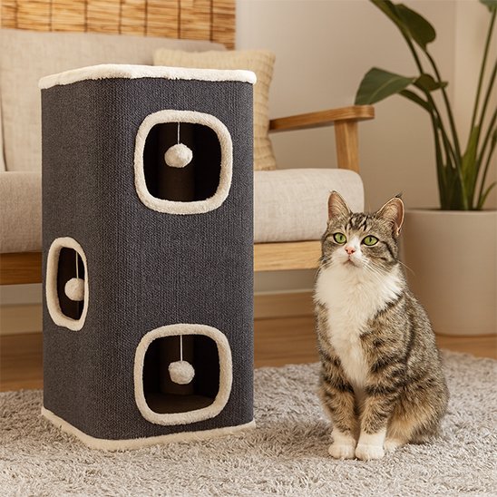 Arbre à Chat | Modulo - Doux Chat