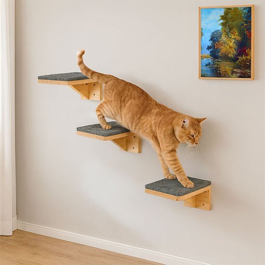 Arbre a Chat mural | Sora - Doux Chat