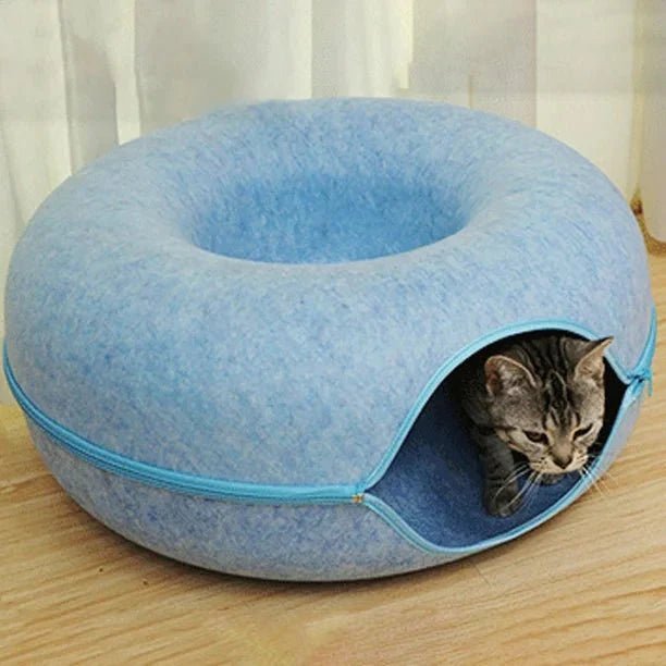 Lit pour Chat - ChatCondo™ - Bleu - Doux Chat