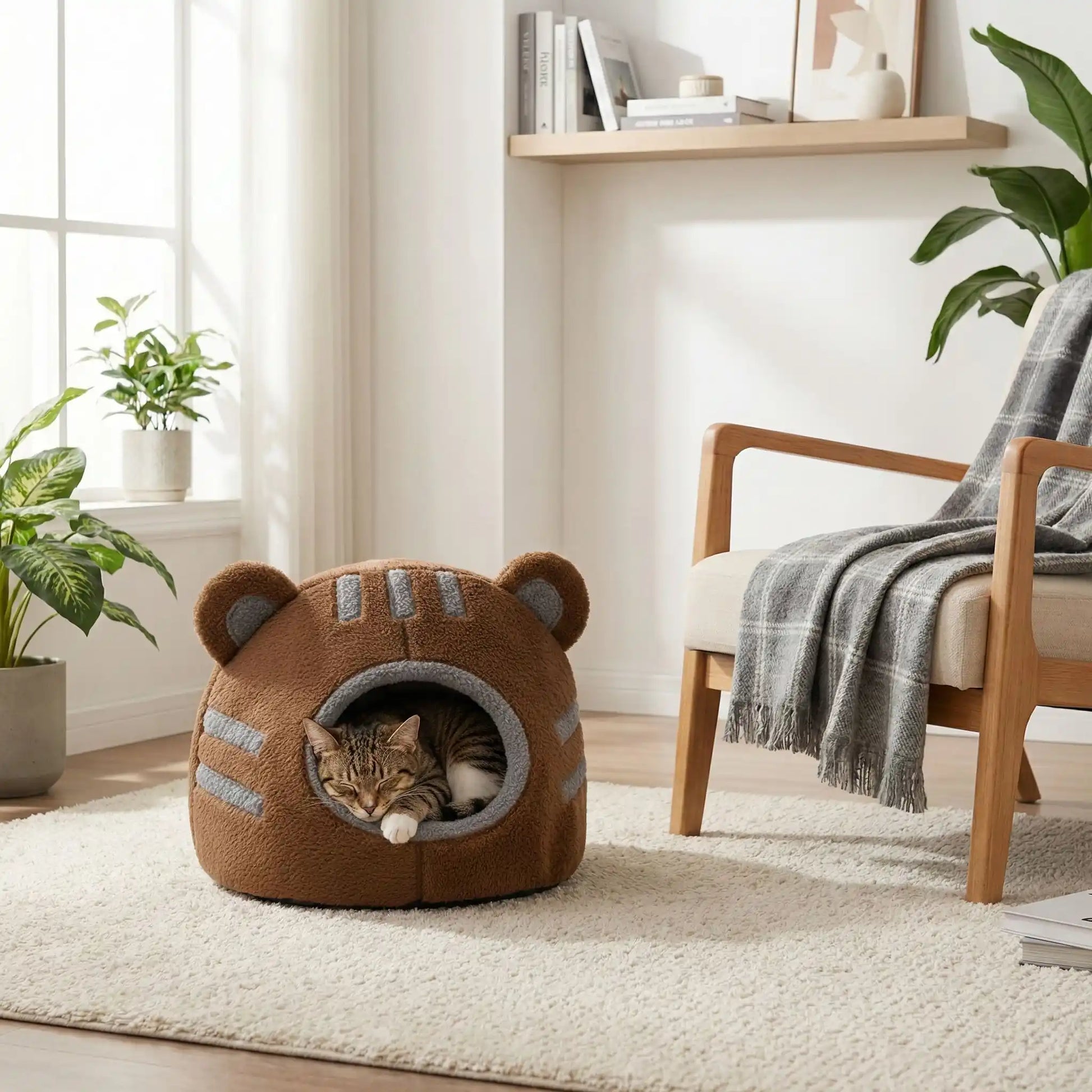 Niche pour Chat | Haven - Doux Chat