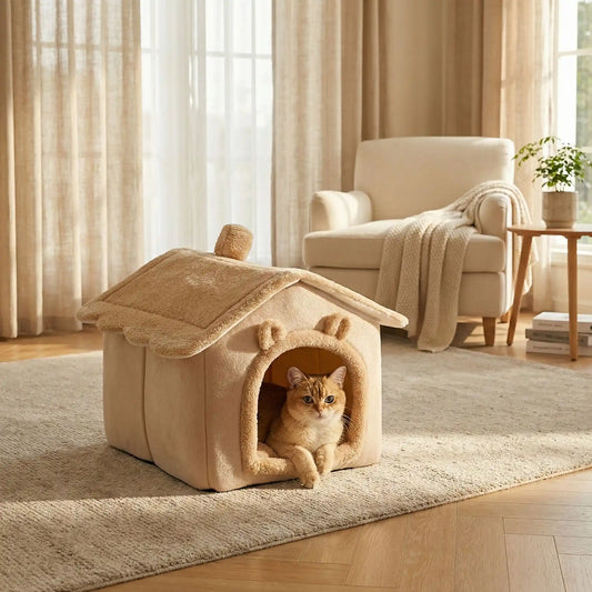 Niche pour Chat | Koti - Doux Chat