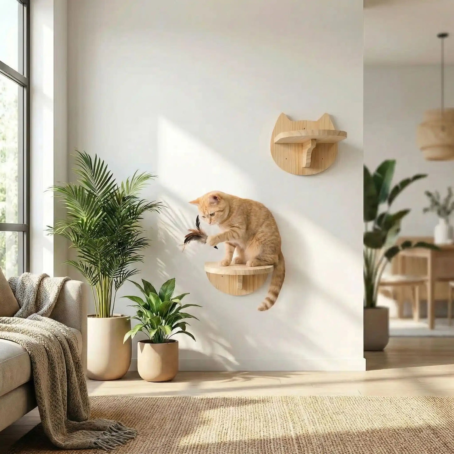 Arbre à Chat Mural | Cliff - Doux Chat