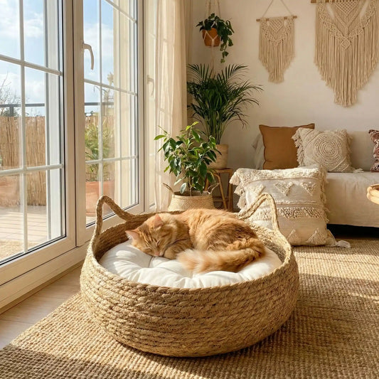 Panier osier Chat | Osiris