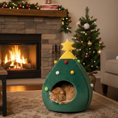 Niche pour Chat | Flocon - Doux Chat