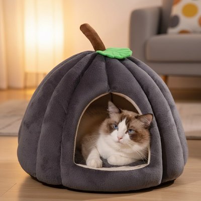 Niche pour chat | Potiron - Doux Chat